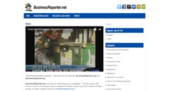 Desktop Screenshot of businessreporter.net